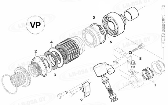 MF - 100-sarja - voimanulosotonosat - V.O.pakka