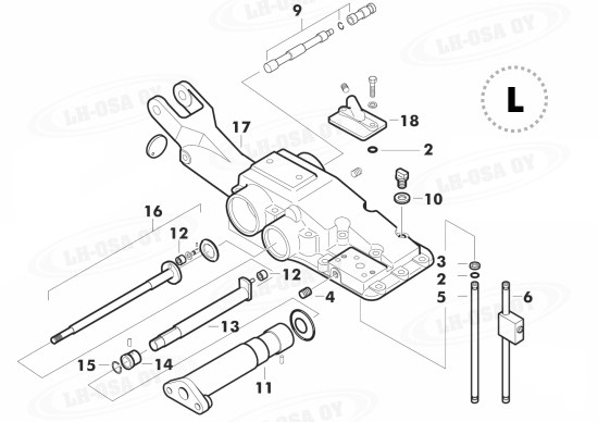 MF - 200-sarja - Hydr. ja nstl. - Nostolaite