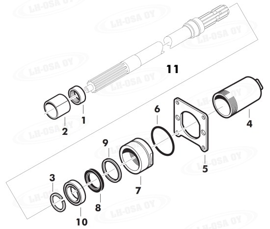 MF - 600-sarja - Voimanulosotonosat