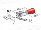 Liitin 6,3 mm, reppuselk&auml;