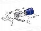 liitin 6,3 mm, reppuselkä