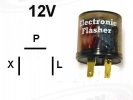 Vilkkurele 12V, 3-nap.