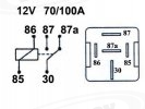 Tehorele 12V 70/100A, 5-nap.